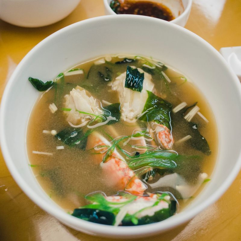 Miso and Dashi Seafood Broth