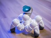 Close-up of a Clicbot