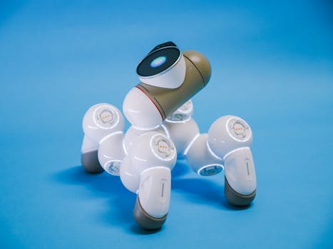 Immagine gratuita di animale domestico digitale, animale domestico robotico, apprendimento automatico