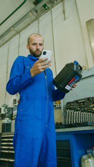 Artisan et smartphone
