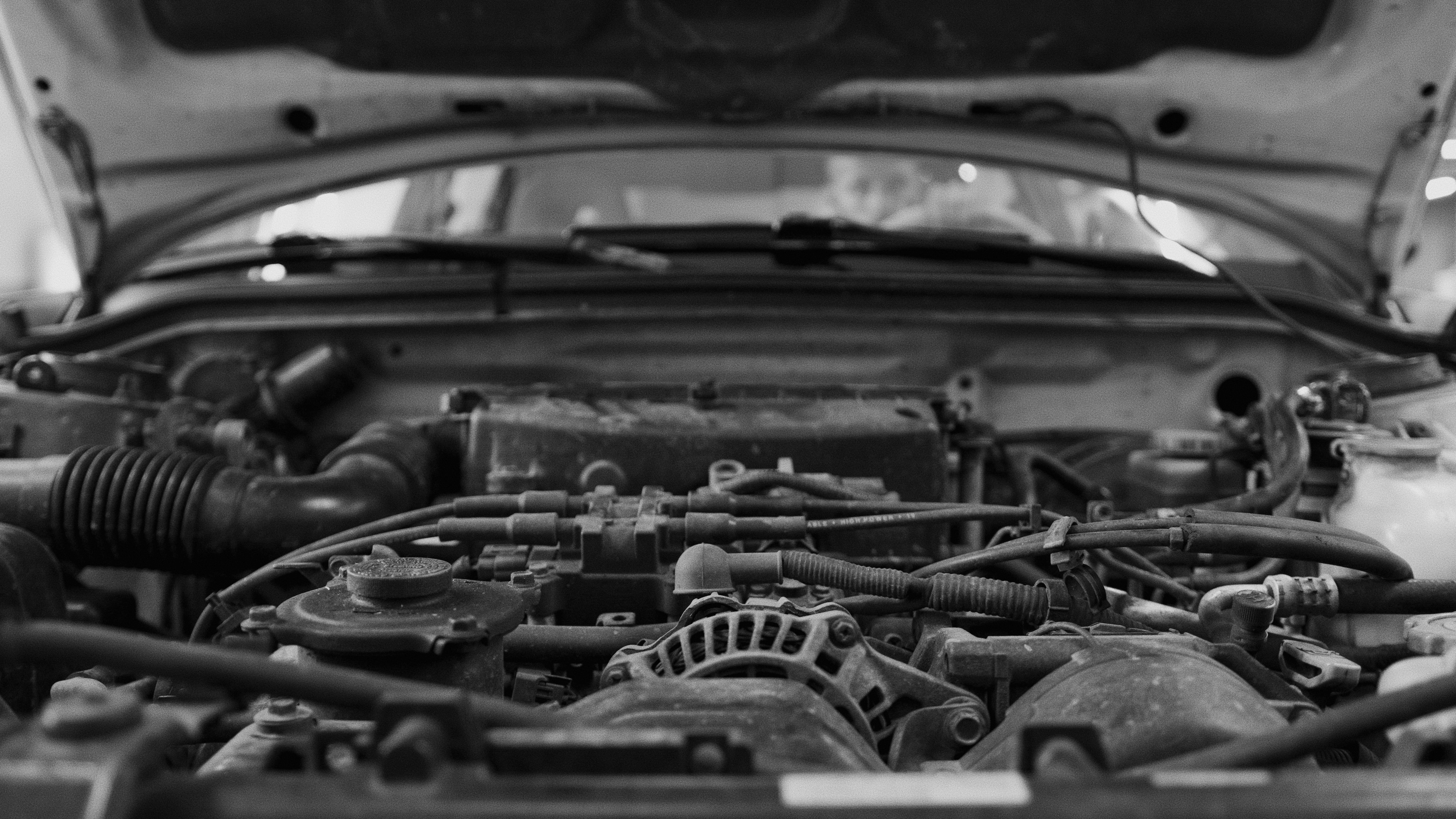 Black and red engine bay photo – Free Brz Image on Unsplash