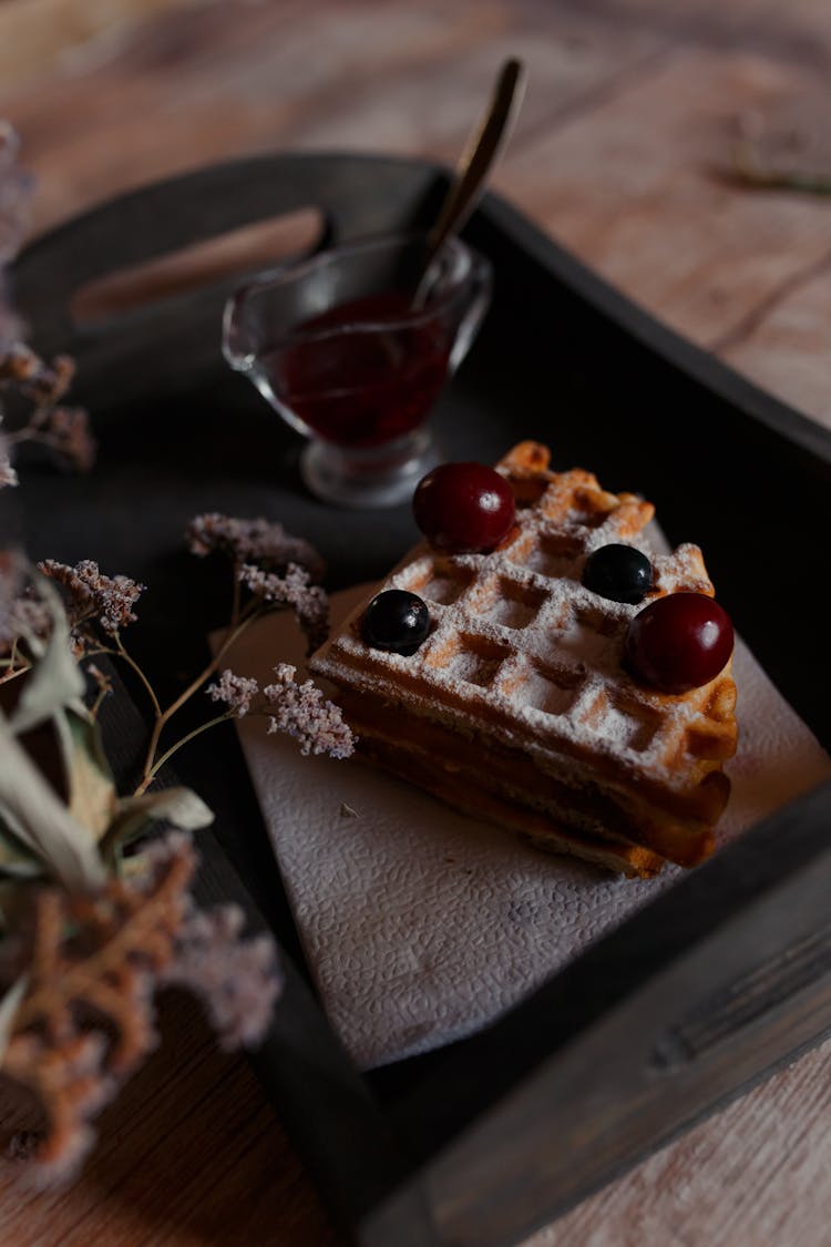 Waffles With Fruit