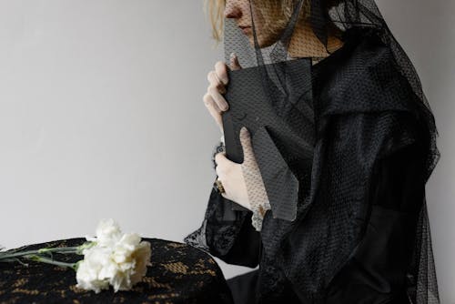 Free A Woman Mourning for Loss Stock Photo