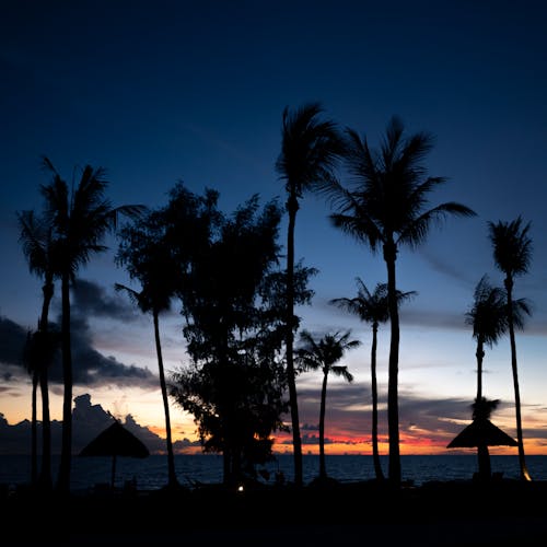 夕陽的顏色, 從phuquoc, 日落 的 免費圖庫相片