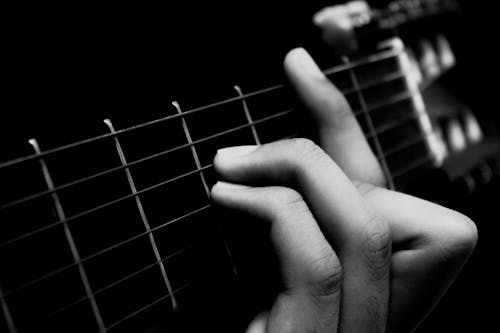 Free stock photo of guitar, hand, mao