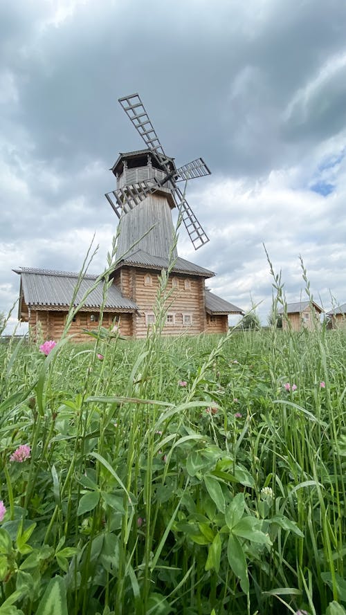 A Windmill in the Farm