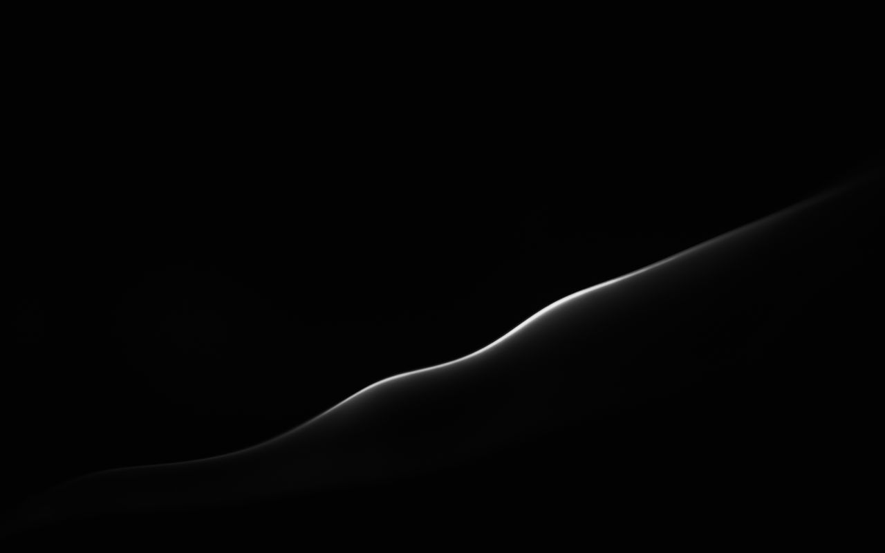 elegant abstract curve in monochrome emphasizing minimalist artistic d