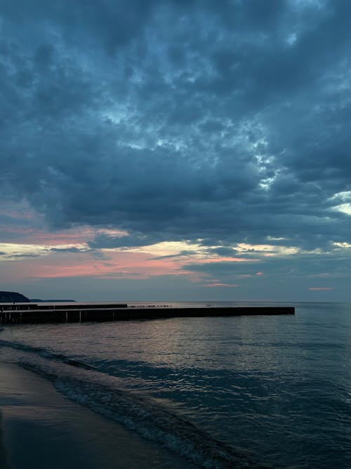 Photos gratuites de aube, bord de mer, coucher de soleil