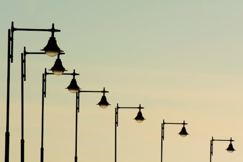 Free Lamp Post in The Street Stock Photo
