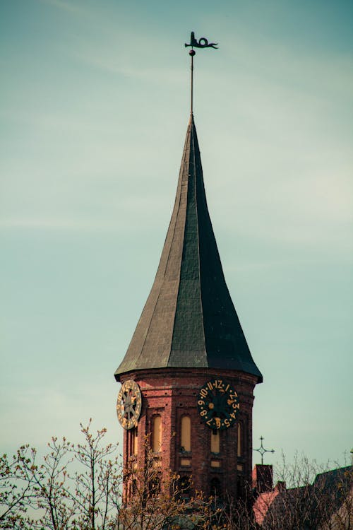 Cathedral with a Clock Tower