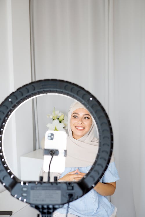 Free stock photo of beautiful, hijab, influencer