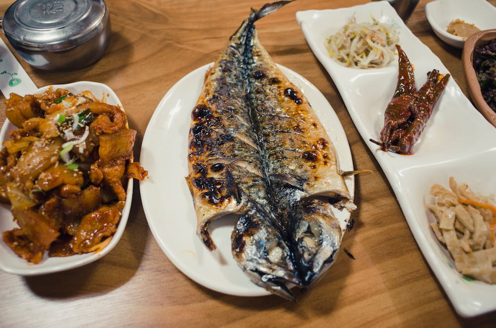 Spicy Grilled Mackerel