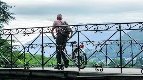 Immagine gratuita di alpi, andare in bicicletta, anzia