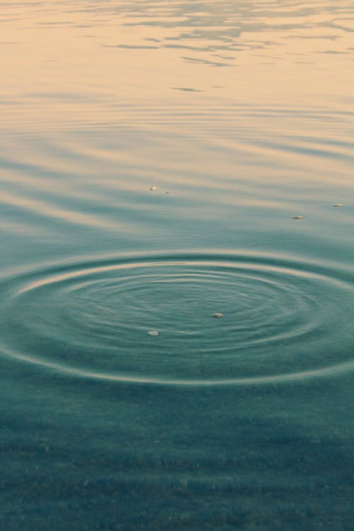 Close-Up Shot of a Water Surface · Free Stock Photo