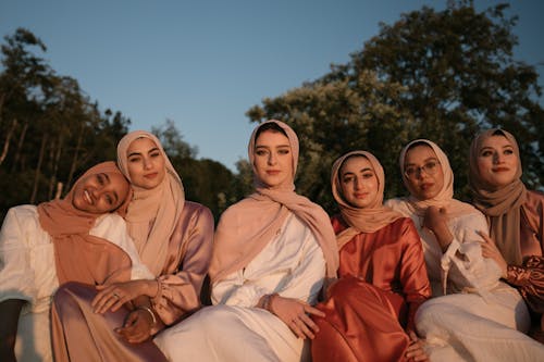 Beautiful Women Wearing Hijabs