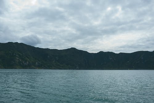 Scenic View of Mountains near the Sea