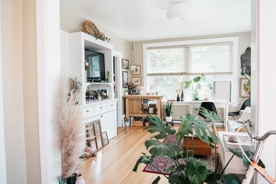 Free Interior of a Living Room Stock Photo