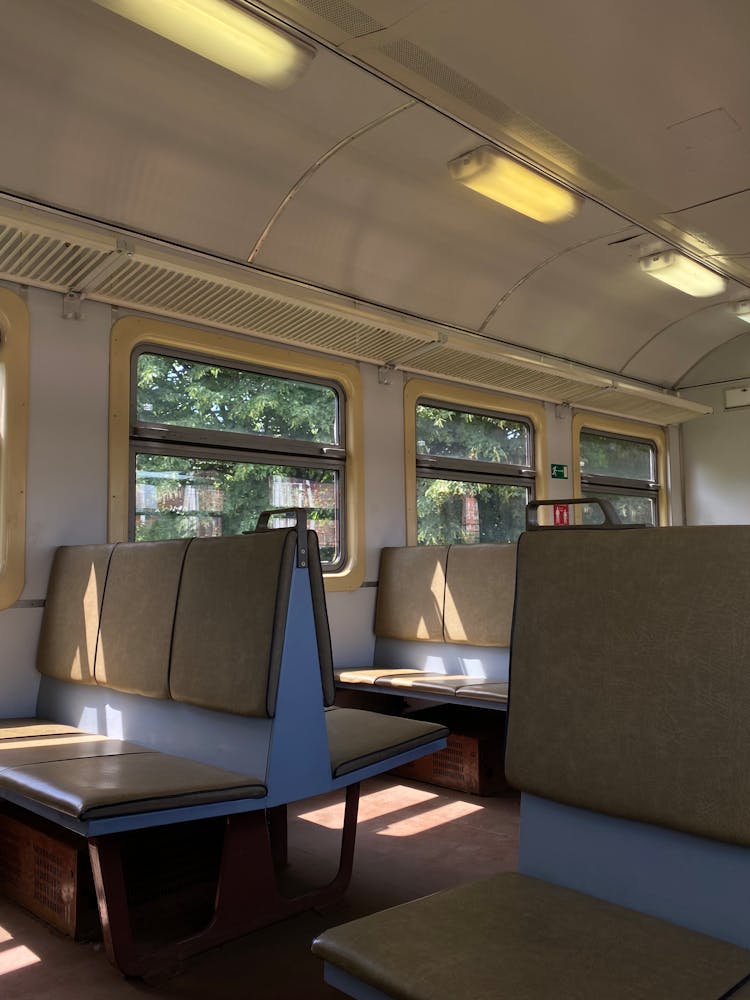 The Interior Of A Rail Car