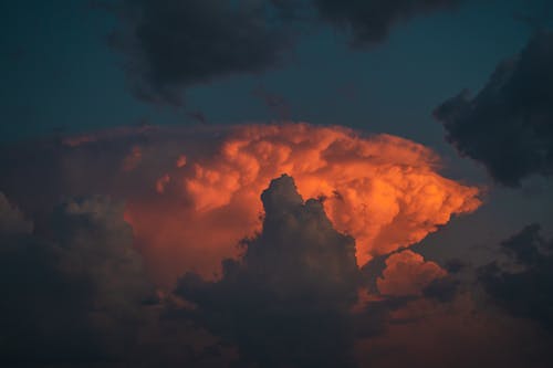 cloudscape, ドラマチックな空, ふくらんでいるの無料の写真素材