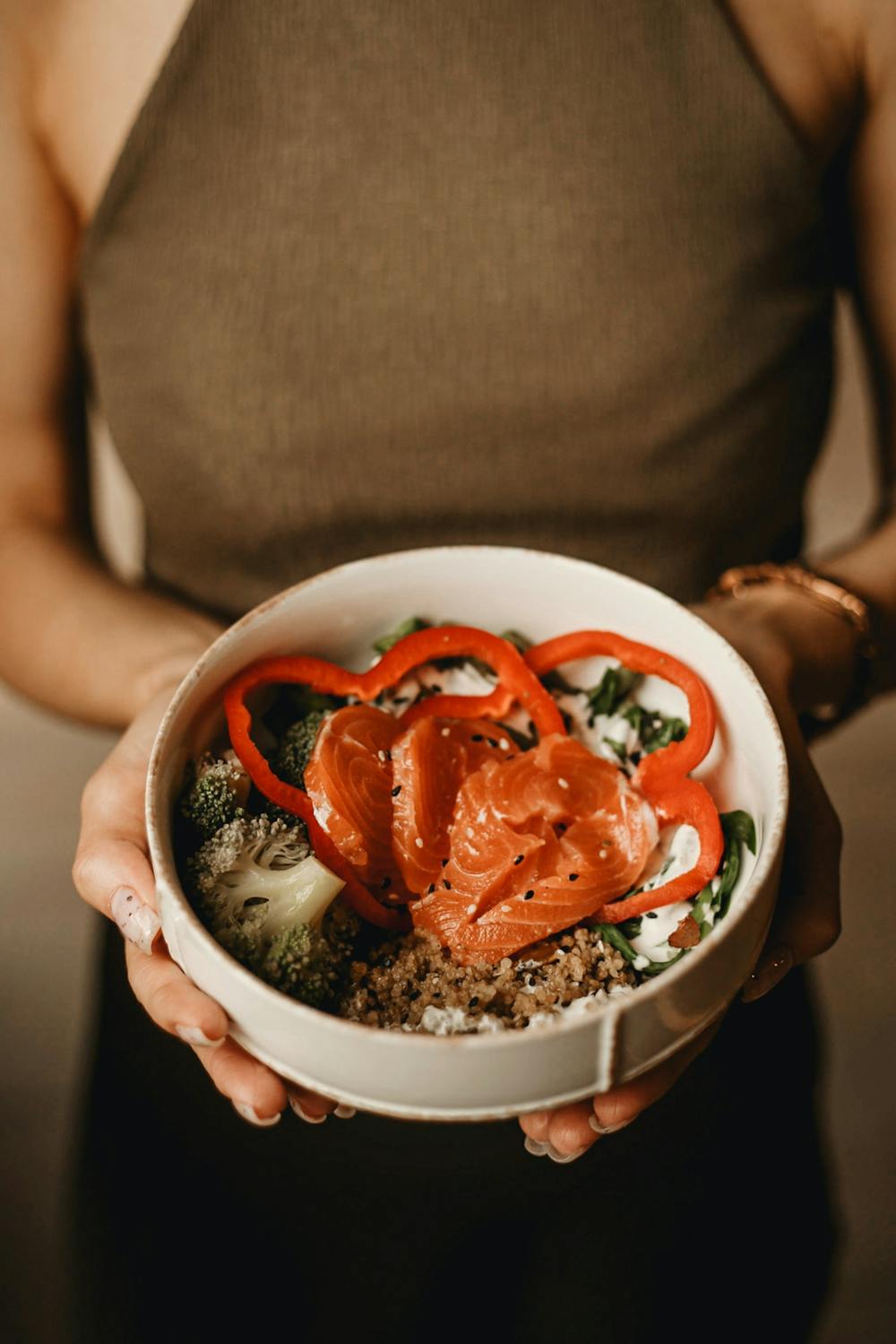 Salmon Quinoa Bowl