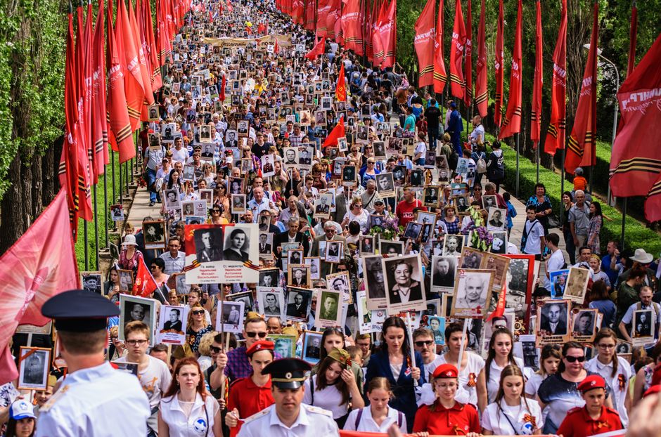 Sărbătoarea victoriei în imagini extraordinare!