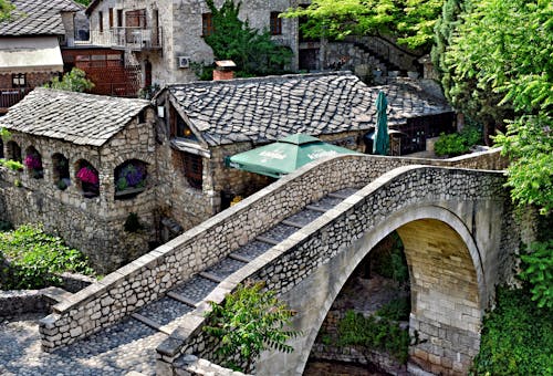 The Stari Most Bridge in Mostar, Herzegovina