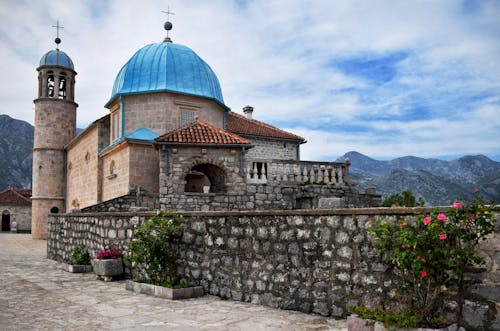 Church in Mountains, Kotor, Montenegro