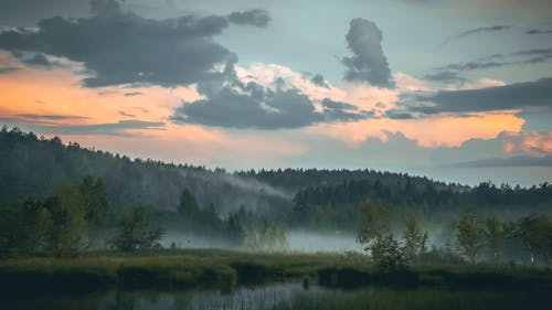 Gratis arkivbilde med innsjø, landsbygd, landskap