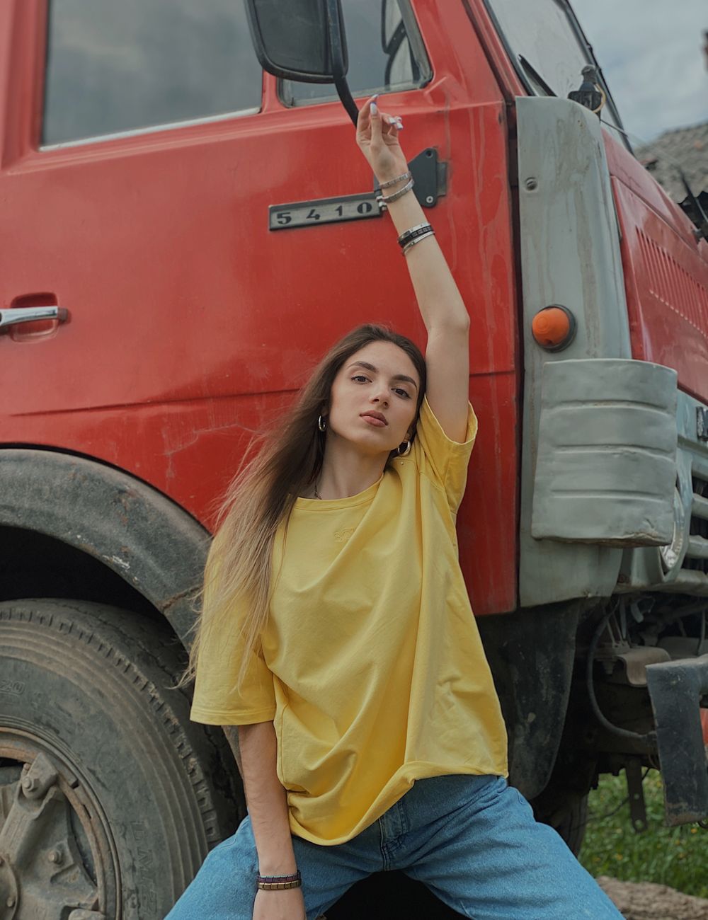 Yellow Sunwash Tee