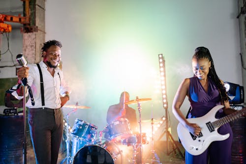 Group of People Performing on Stage