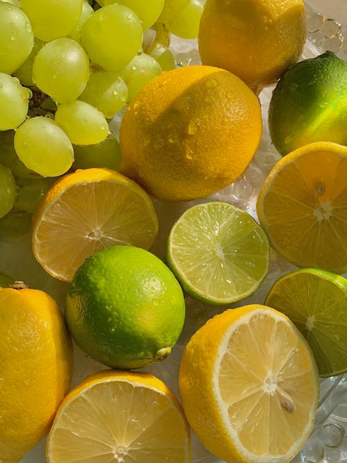 A Close-Up Shot of Tropical Fruits