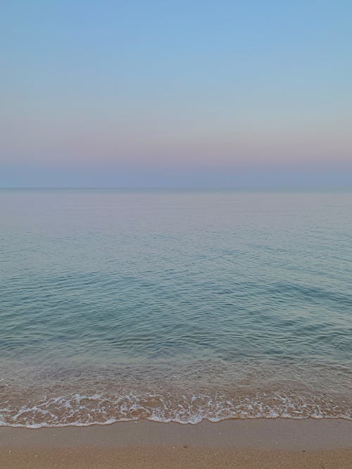 바다, 수직 쐈어, 수평선의 무료 스톡 사진