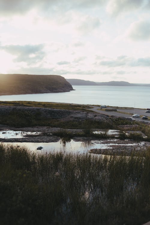 Gratis lagerfoto af gylden time, hav, landskab