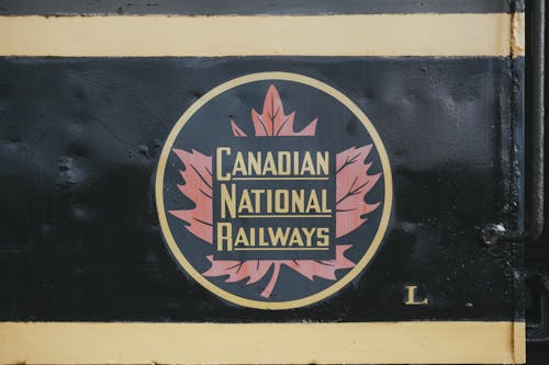 Imagine de stoc gratuită din căile ferate naționale canadiene, indicator, logo