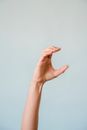 Right Hand Doing a Sign