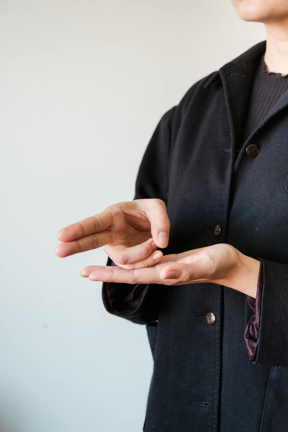 A Person Doing Sign Language Free Stock Photo a-person-doing-sign-language-free-stock-photo