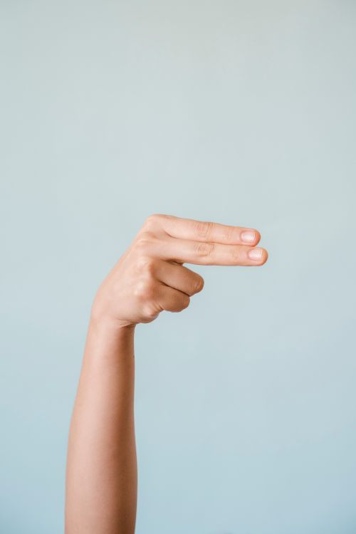 Hand Pict Hand Making Gesture · Free Stock Photo