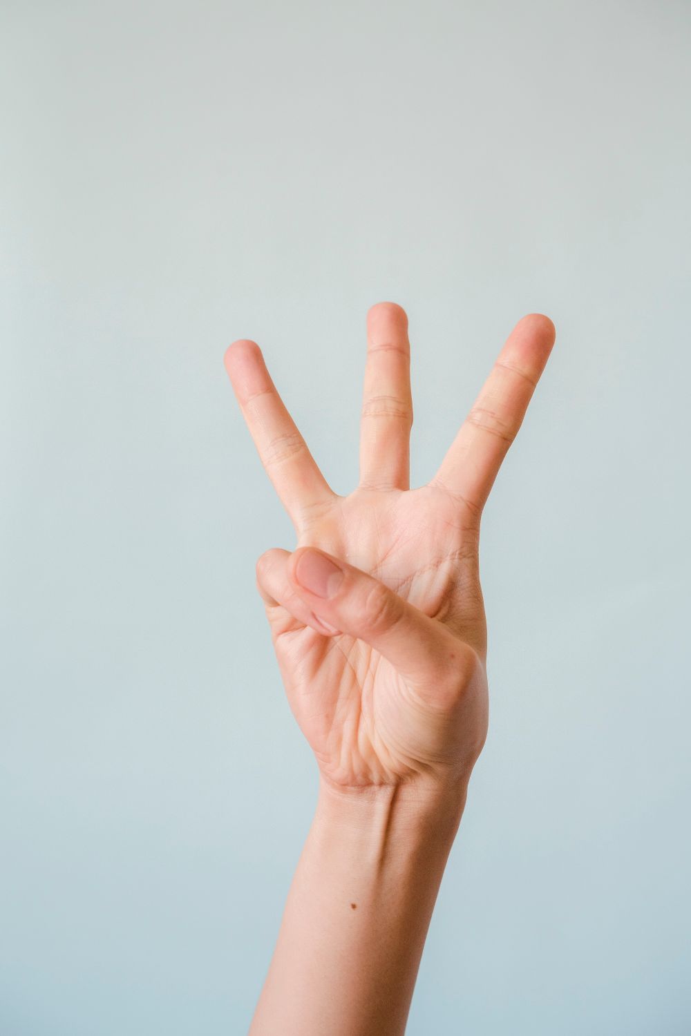 A Person Doing Sign Language · Free Stock Photo