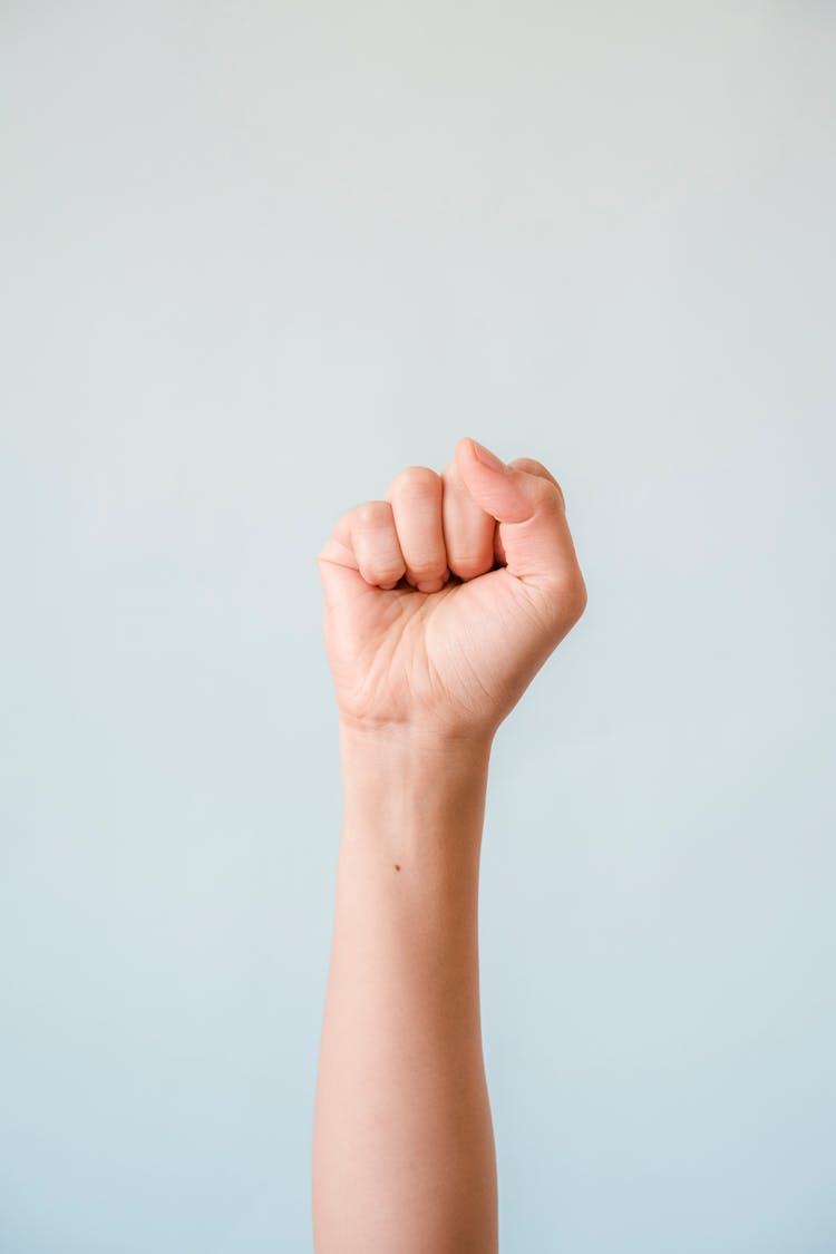 Close-up Of A Clenched Fist 