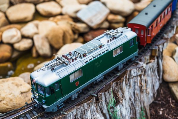 HO scale model train