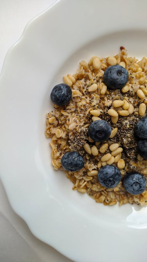 Cereals with Blueberries