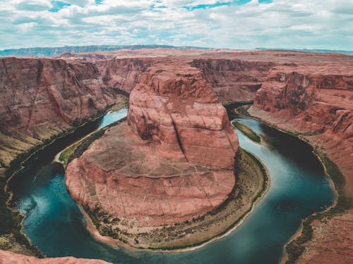 High Angle View of Horseshoe Bend