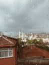 Water Dripping on a Glass Window