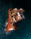 Brown and White Ship on Sea