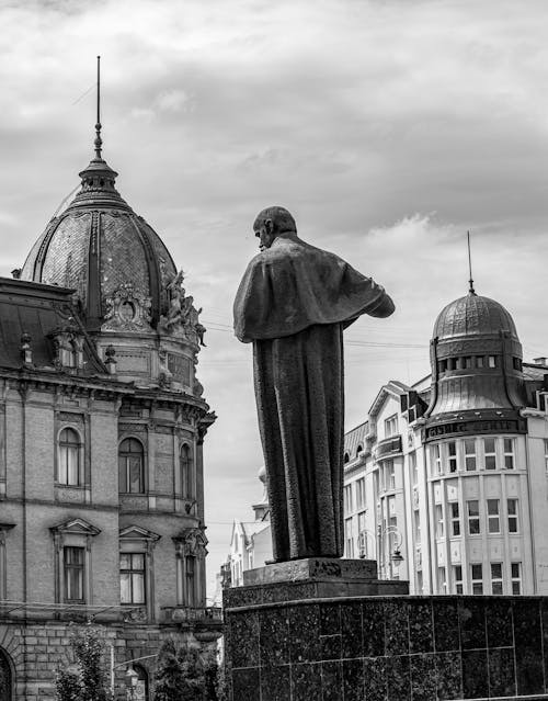 Δωρεάν στοκ φωτογραφιών με lviv, άγαλμα, ασπρόμαυρο