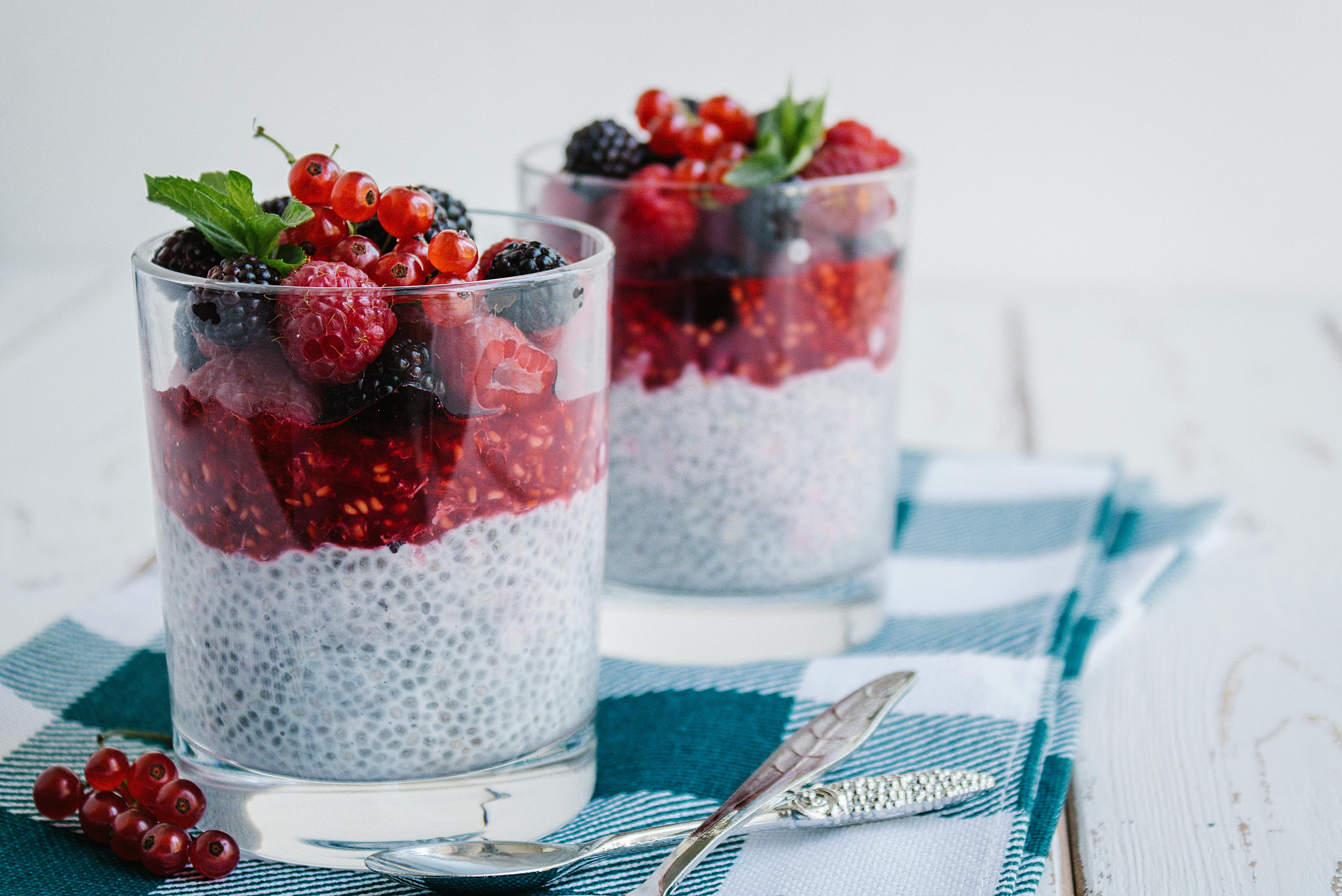 chia seeds in bowl illustrating digestive health benefits of chia seeds