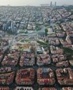 Aerial View of City Buildings
