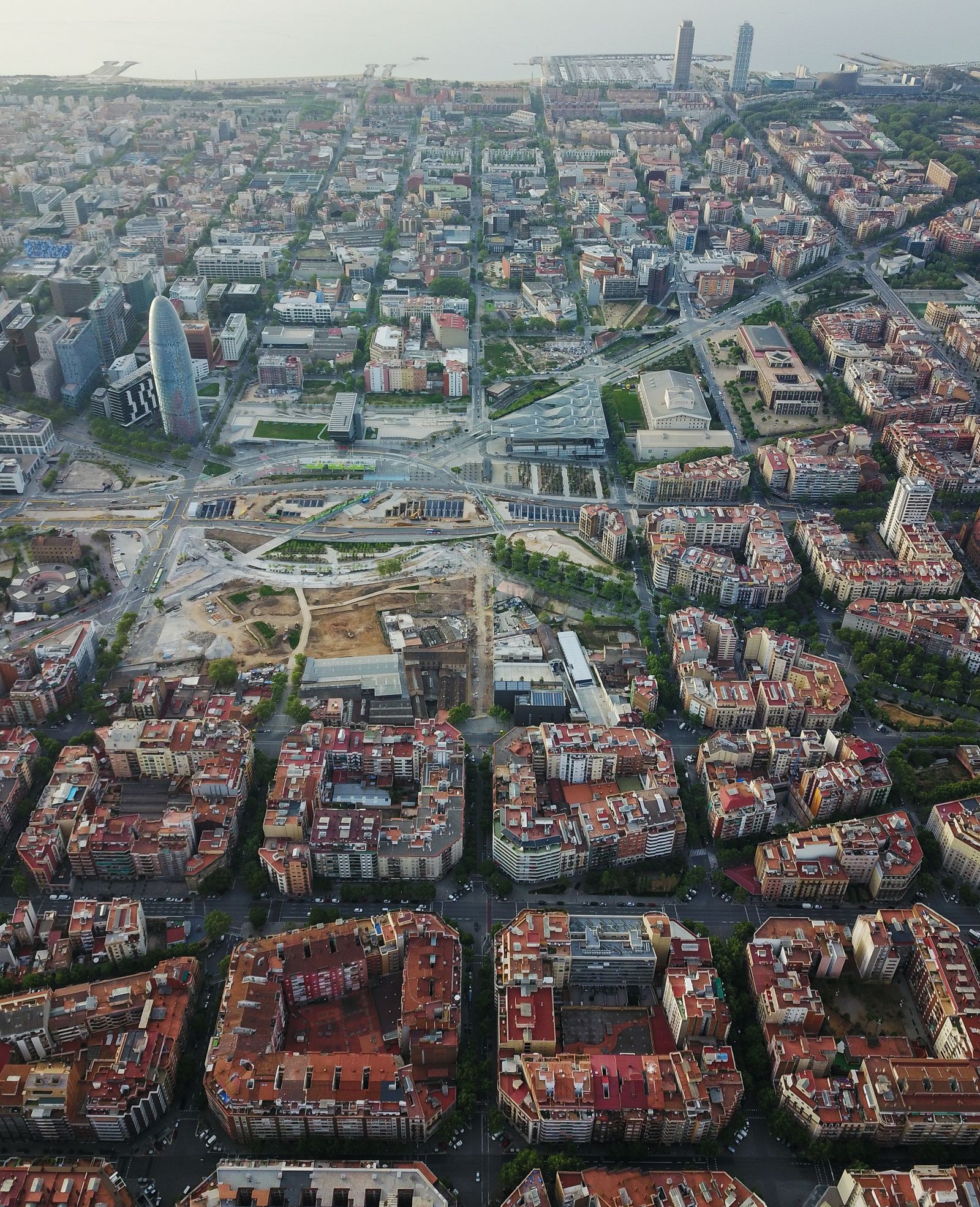 Barcelona from the air
