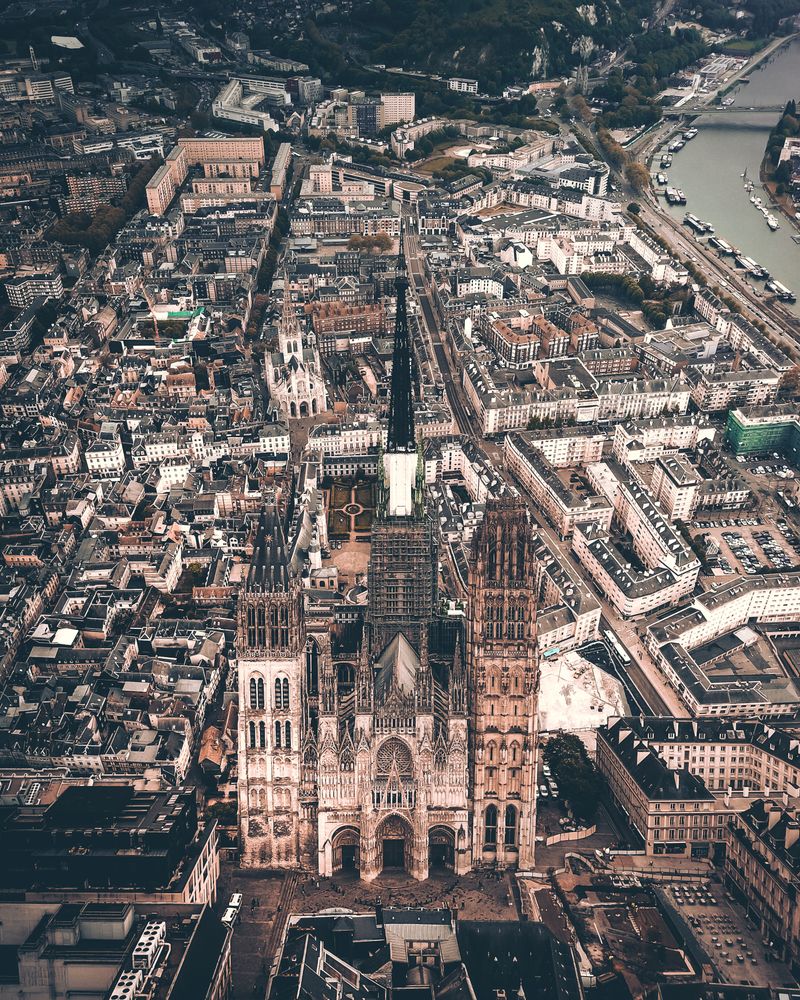 The old town of Rouen