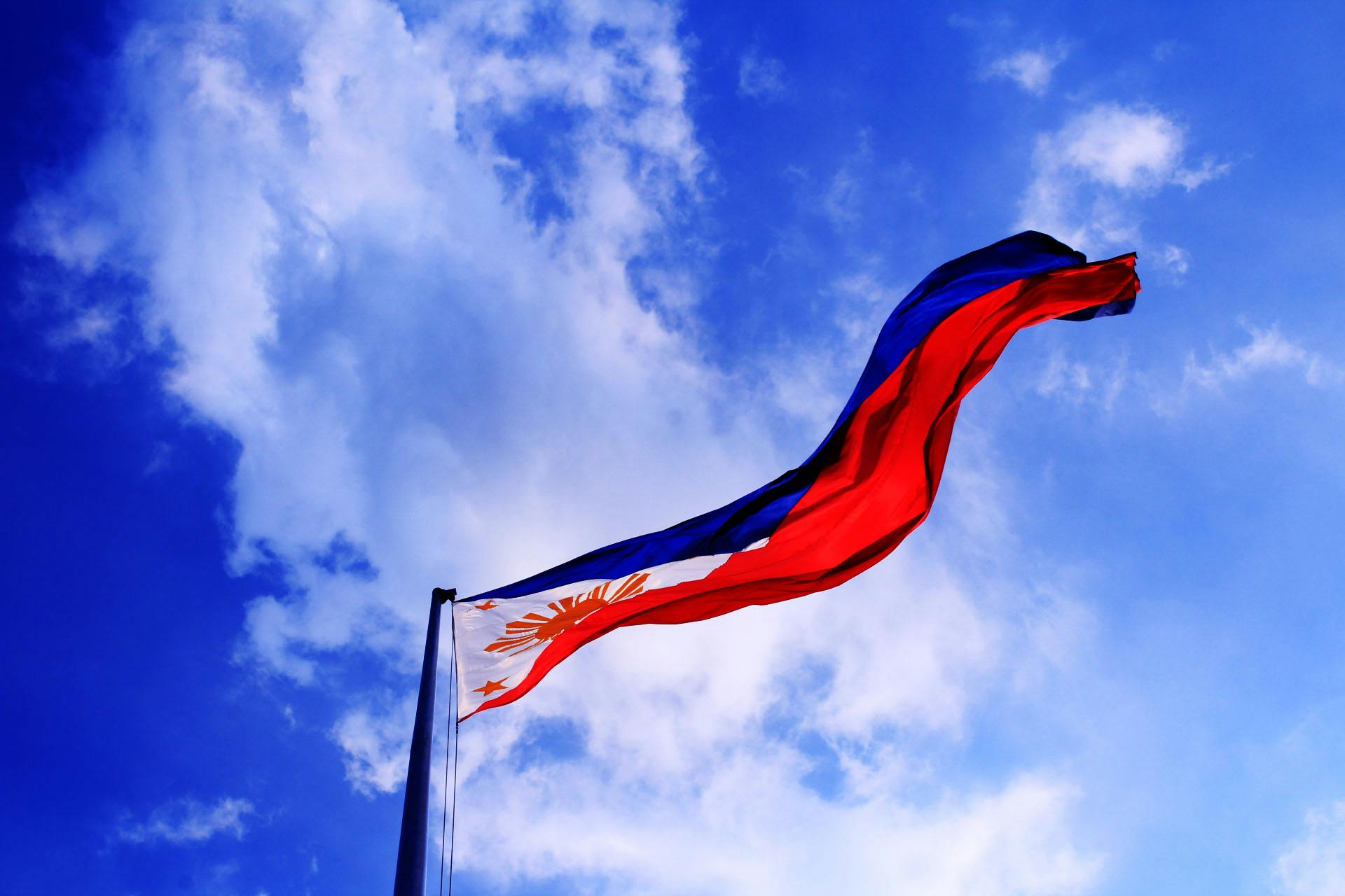 philippine-flag-free-stock-photo